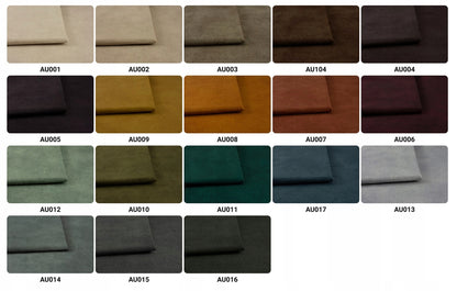 Fotel uszak Diana skandynawski Family Meble miętowy pistacjowy zamszowy