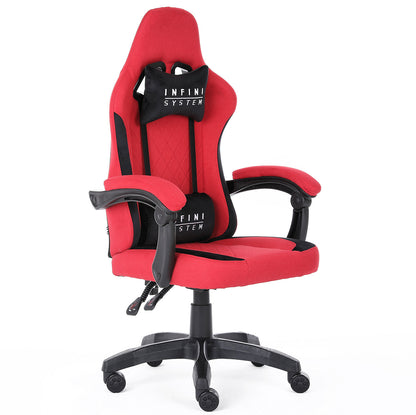 Fotel gamingowy Infini System Red,