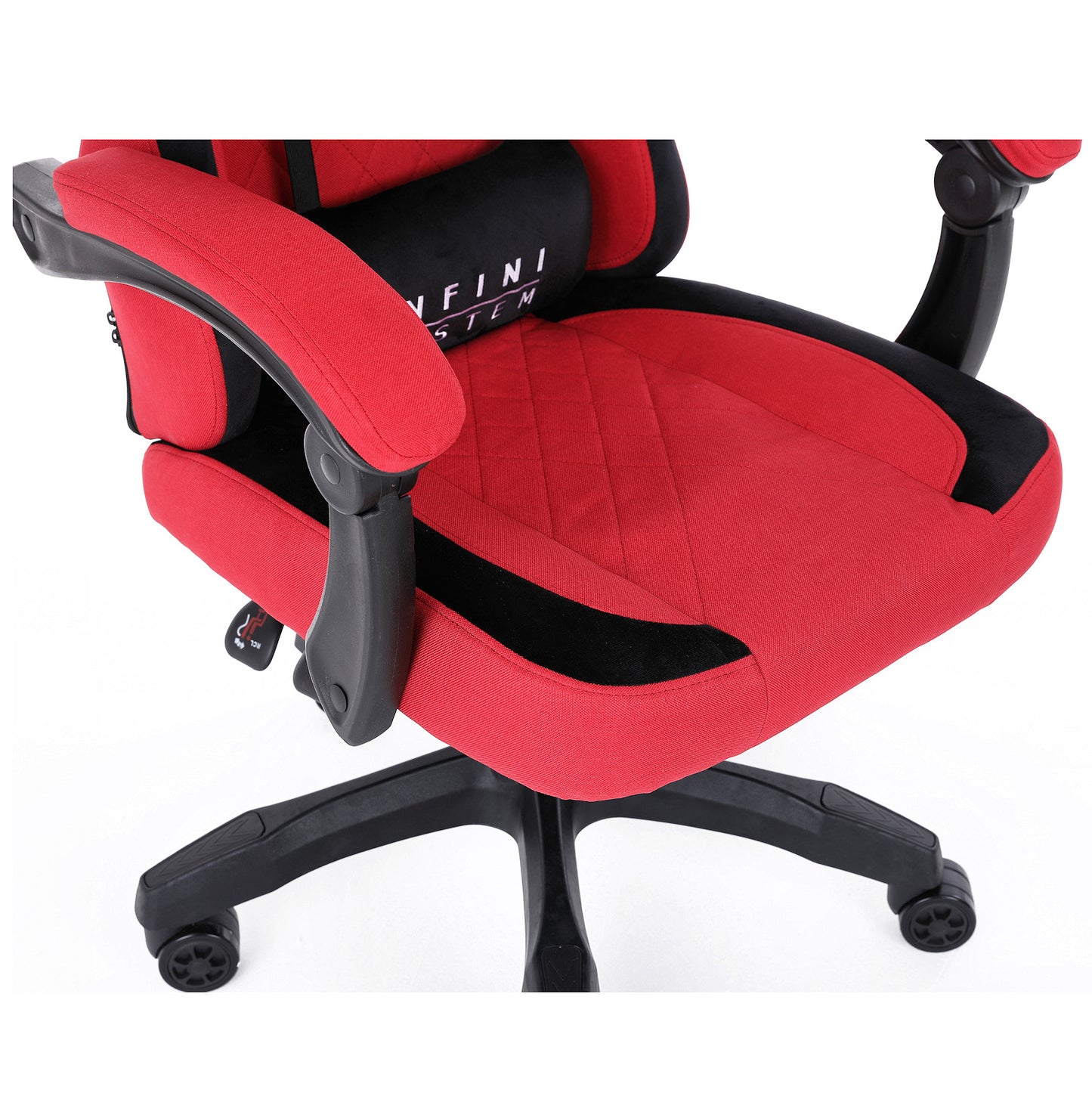 Fotel gamingowy Infini System Red,