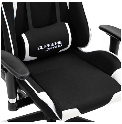 Fotel gamingowy EXTREME PlayMaker Black/White