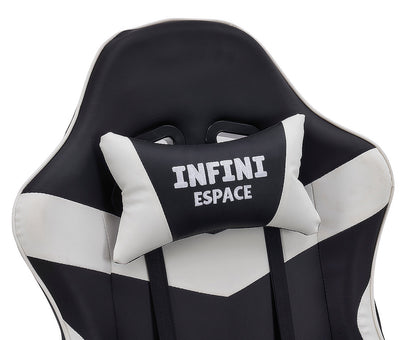 Fotel gamingowy INFINI ESPACE Black/White