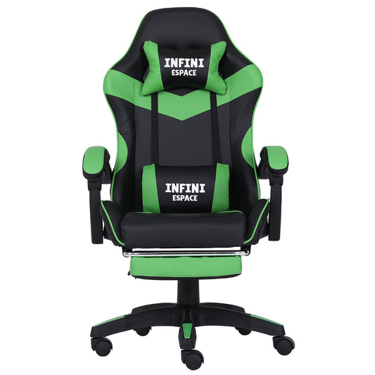 Fotel gamingowy INFINI ESPACE Green