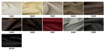 Sofa kanapa uszak eko skóra skandynawska nie rozkładana Family Meble czarna