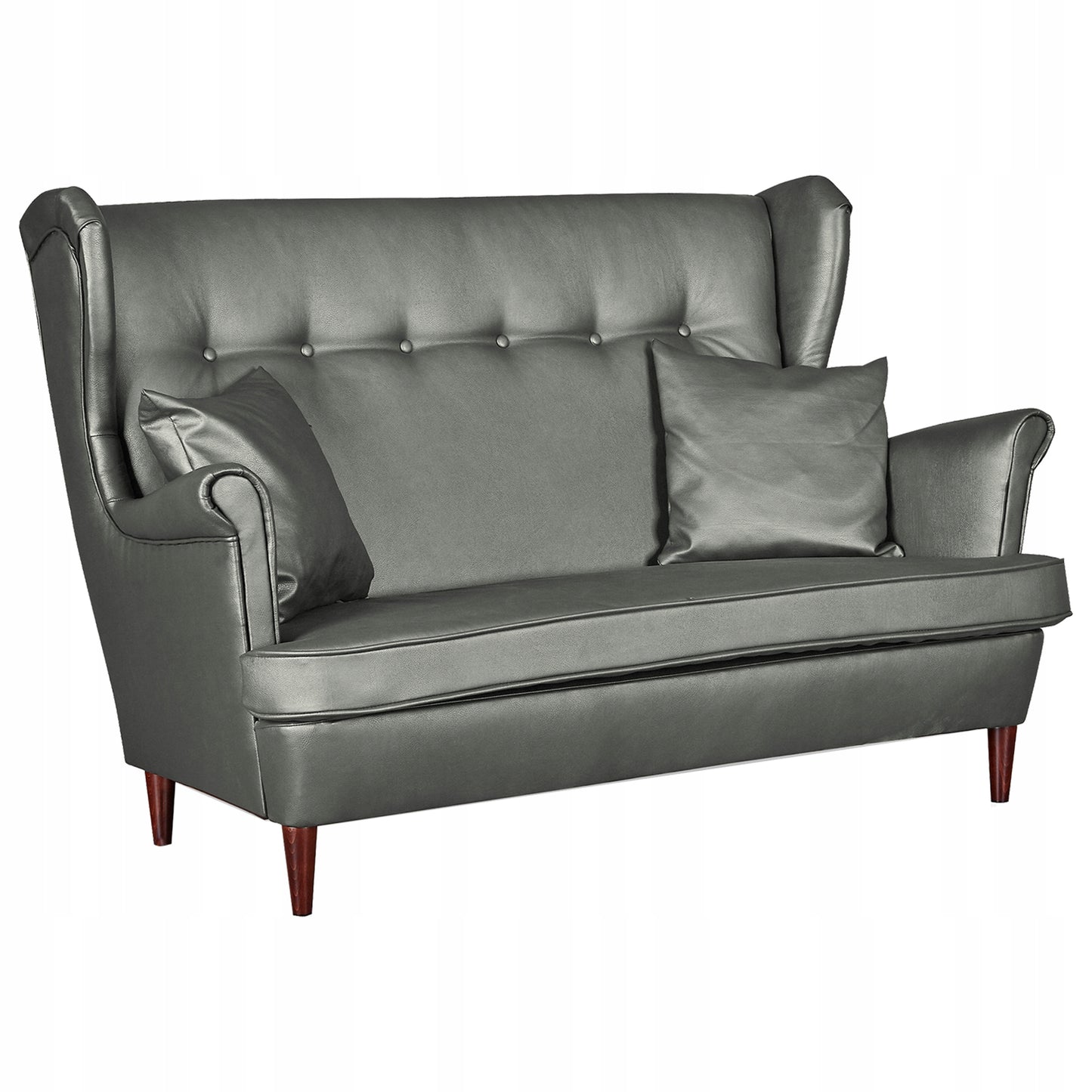 Sofa kanapa uszak Eko skóra skandynawska nie rozkładana Family Meble skaja