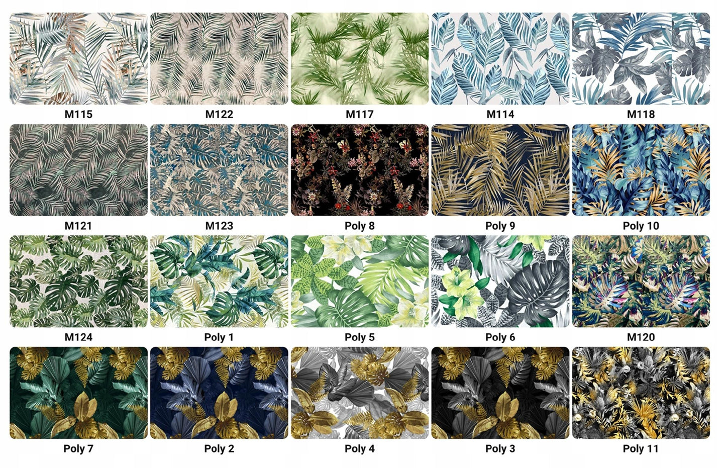 Fotel uszak ARI PRINT z podnóżkiem, skandynawski Family Meble zielony