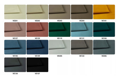 Fotel uszak Gaja z podnóżkiem, skandynawski Family Meble szary wygodny