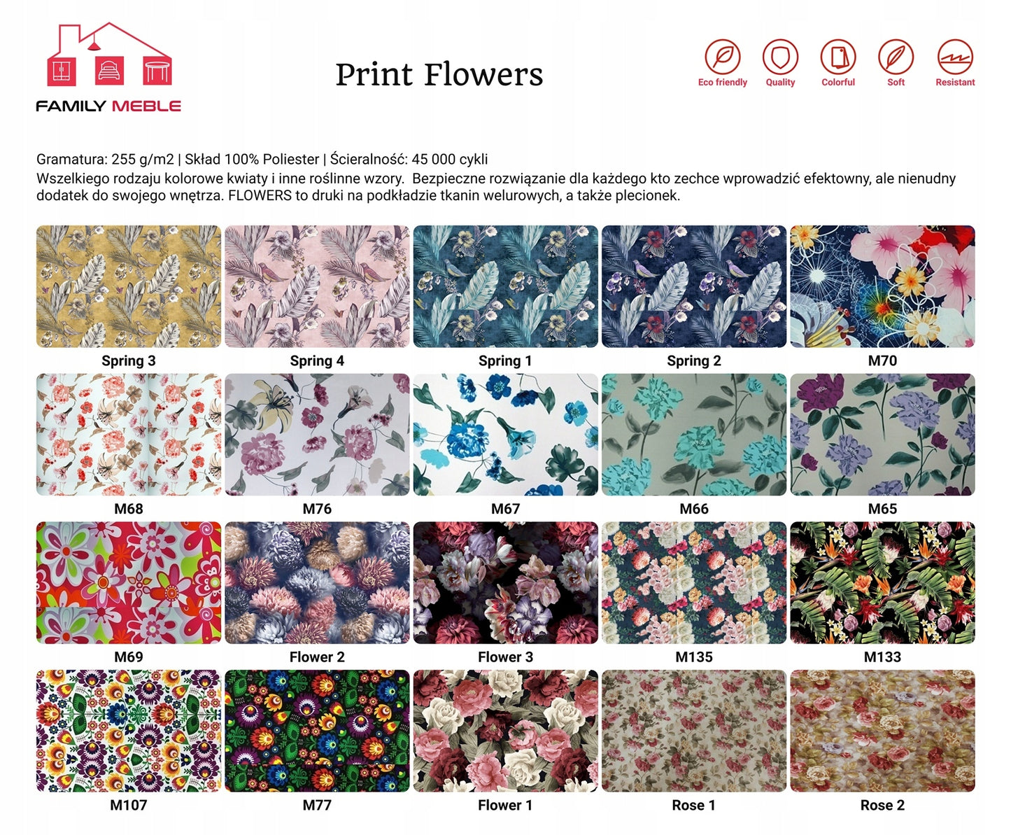 Fotel uszak ARI bujany skandynawski Family Meble róże beżowe jasne